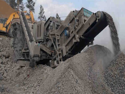 crushing of rock phosphate using crusher plant and grinding